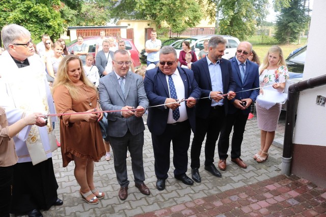 Uroczyste otwarcie oddziału przedszkolnego w Mirowie.