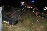 Śmiertelny wypadek w Prochowicach. Nie żyją motocyklista i kierowca hondy (ZDJĘCIA)