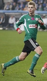 Dominik Furman wychowanek Szydłowianki Szydłowiec, obecnie piłkarz Legii Warszawa.