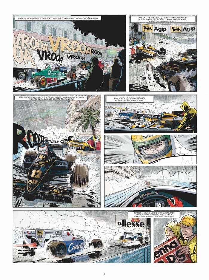 Ayrton Senna – Historia pewnego mitu [RECENZJA KOMIKSU]