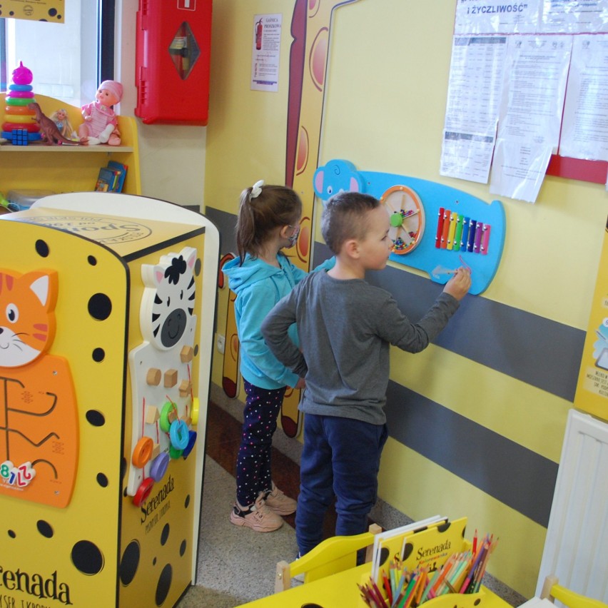 Serenadowy Kącik Zabaw już w Świętokrzyskim Centrum Pediatrii. To wielka radość dla małych pacjentów. Zobacz, jak wygląda