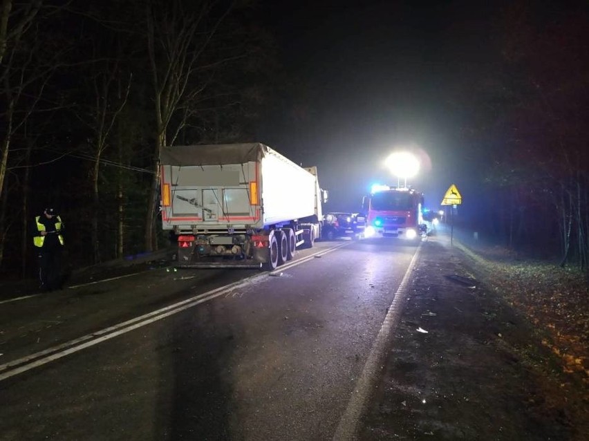 Wypadek w Babim Dole, 8.11. Zderzenie 6 samochodów i...