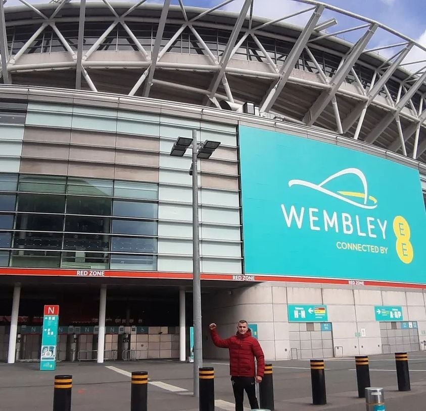 Boks. Sądeczanin zawalczył na słynnym Wembley: sukces można osiągnąć ciężką pracą