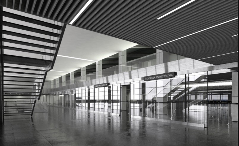 To dziś najstarszy terminal na lotnisku w Pyrzowicach. Ale będzie modernizacja WIZUALIZACJE