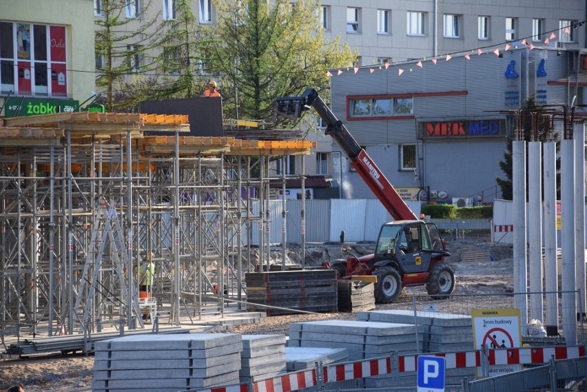 Budowa centrum przesiadkowego Ligota w Katowicach