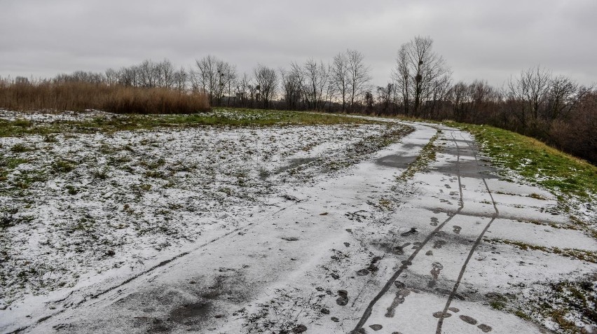 Tereny po nieistniejącym jeziorze Zaspa w Gdańskiej Letnicy