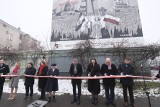 Mural upamiętniający polską i węgierską walkę o wolność w Poznaniu. Uroczyste odsłonięcie 13 grudnia