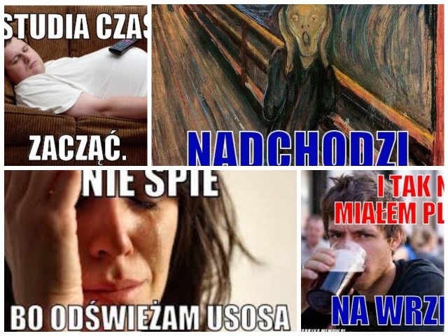 To koniec studenckiej sielanki. Od października rusza nowy rok akademicki 2019/2020, a to oznacza wykłady, ćwiczenia, kolokwia, sesję... Czy aby na pewno? Zobacz najlepsze memy i demotywatory o studiach i studentach.