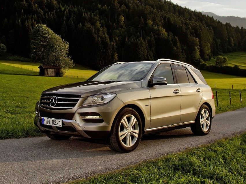 Duże SUV-y: Mercedes klasy M / Fot. Mercedes-Benz