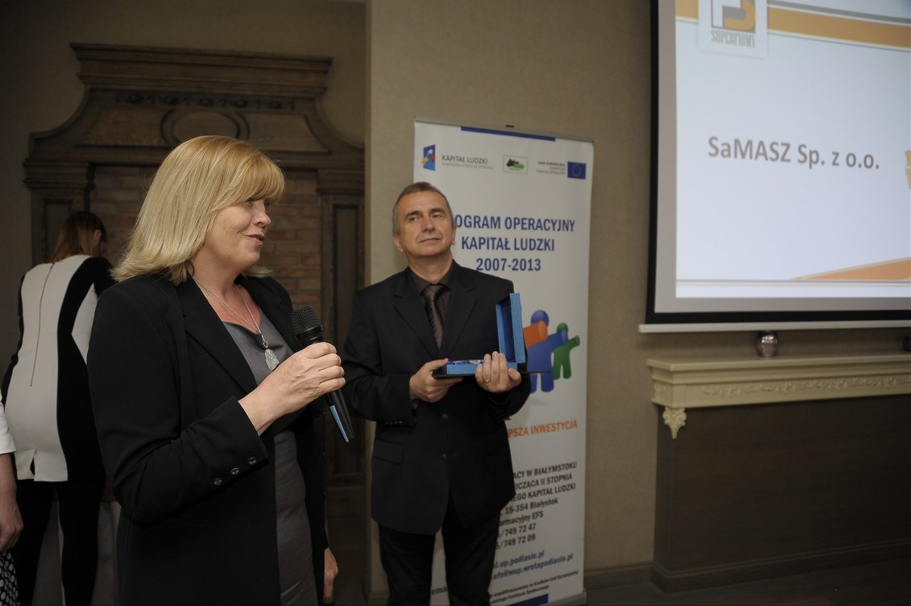 Superfirma 2014 w Białymstoku - SaMasz (laur odbiera...