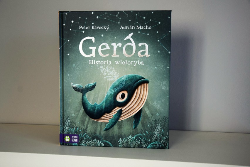 "Gerda. Historia wieloryba" to przepięknie ilustrowana...