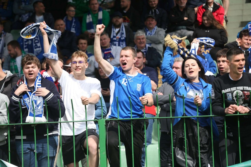 Derby Poznania zgromadziły na stadionie w Grodzisku...