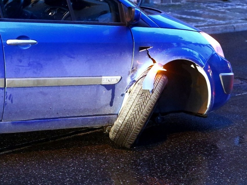 Kierujący renault mężczyzna, obywatel Ukrainy, który jechał...