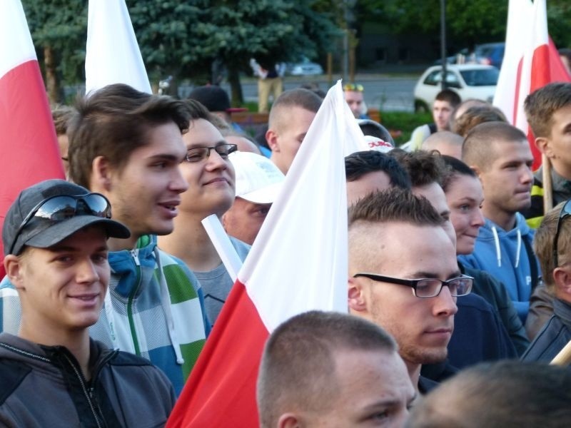 Manifestacja antyimigracyjna w Kędzierzynie-Koźlu