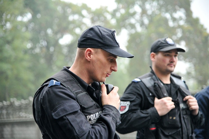 W ćwiczeniach brali udział policjanci ze Sławy i Wschowy.