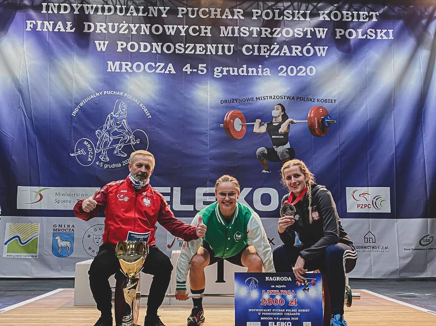 Bialska sztangistka Weronika Zielińska-Stubińska zdobyła Puchar Polski oraz ustanowiła dwa rekordy kraju 