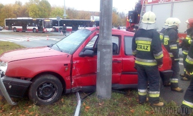 22-letnia mieszkanka Kluczborka trafiła do szpitala.