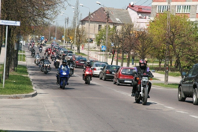 Motocykliści w Lomzy oficjalnie rozpoczeli sezon.