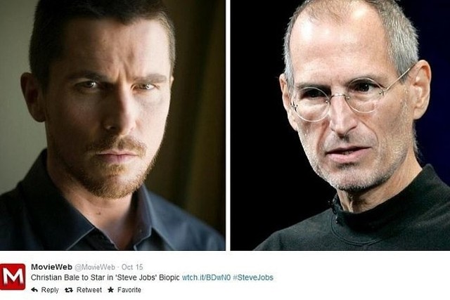 Christian Bale wcieli się w twórcę Aplle'a? (fot. screen z Twitter.com)