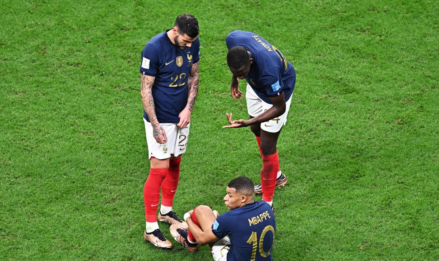 Coupe du monde 2022. Gros soucis pour l’équipe de France juste avant la finale avec l’Argentine.  Devenir plus malade !