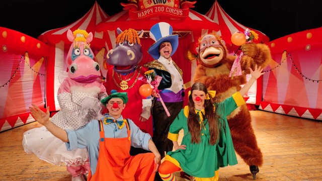 BAMBOLINO, czyli jedyny na świecie cyrk na scenie teatralnej! Cyrk Szczęśliwych Zwierząt!