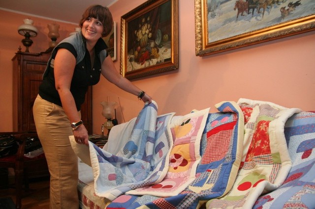 Agata Stańczyk pokazuje patchworki swojej mamy - Elżbiety