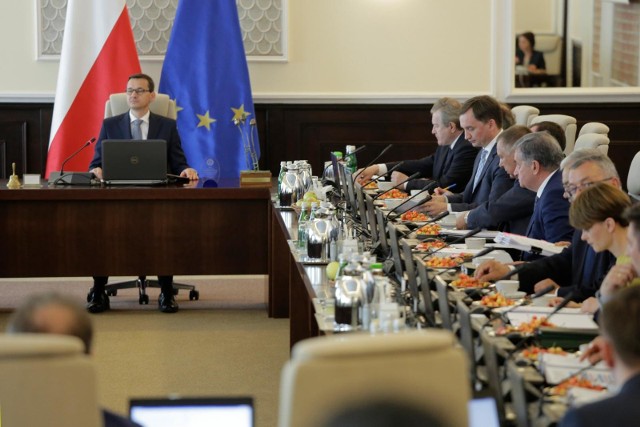 18.06.2019 warszawaposiedzenie rady ministrow kprm rekonstrukcja rzadu nowi ministrowie kancelaria premiera premiernz mateusz morawieckifot marek szawdyn/polska press