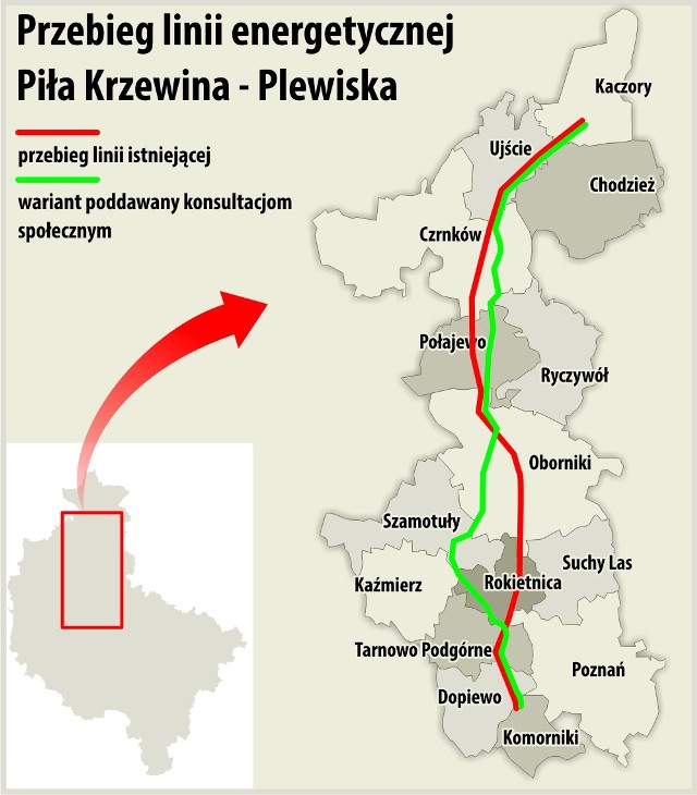 Linia Piła-Plewiska wywołuje konflikty