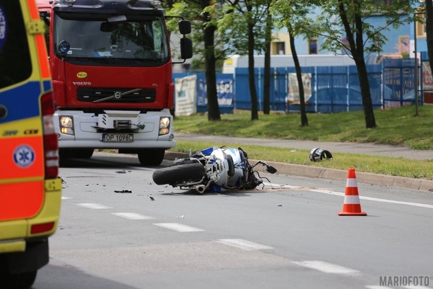 Tragiczny wypadek w Opolu. Nie żyje 28-letni motocyklista