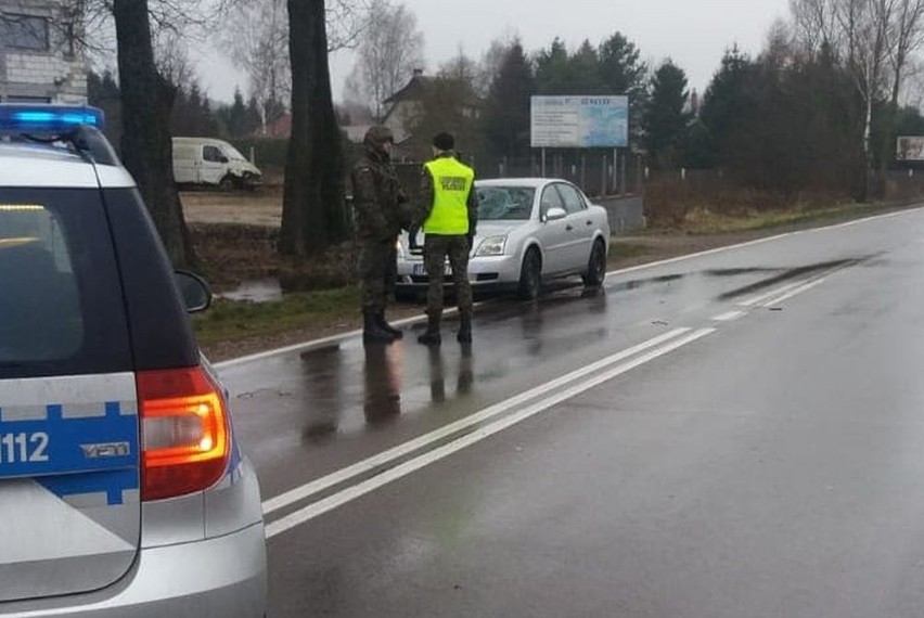 Fasty. Śmiertelne potrącenie pieszego na ulicy Szosa Ełcka....