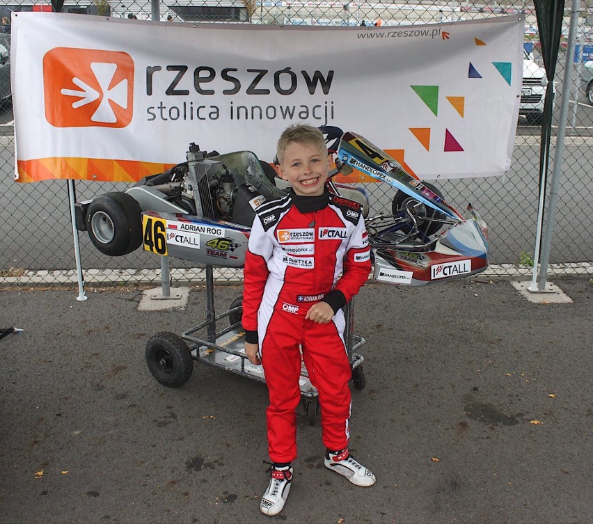 8-letni Adrian Róg z Rzeszowa czwarty  w zawodach I Rundy Evolution Cup [ZDJĘCIA]