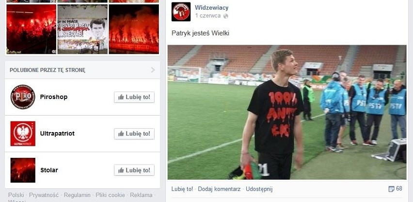 Bramkarz Widzewa Patryk Wolański przeciw ŁKS, Łukasz Madej szczęśliwy po spadku Widzewa [zdjęcia]