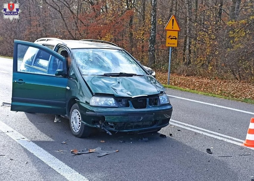 Wypadek w miejscowości Krasne (powiat zamojski). Kierująca skuterem 52-latka trafiła do szpitala