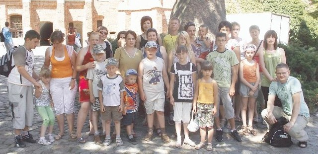 Uczestnicy programu aktywności lokalnej ze Zbójna wraz z rodzinami wzięli udział w wycieczce integracyjnej do Malborka