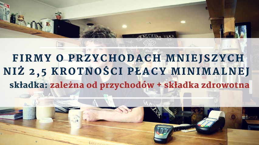 MNIEJSZE DOCHODY = niższe składki ZUS...