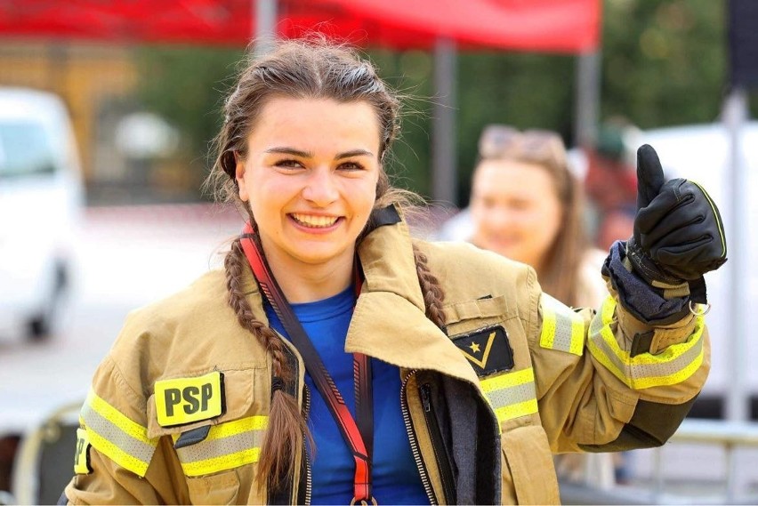 Justyna Cichocka z Przemyśla w gronie "najtwardszych strażaków" w Polsce [WIDEO]
