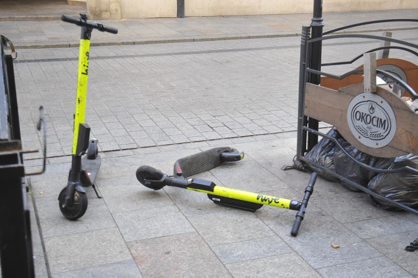 Kraków. Szlaban dla e-hulajnóg w centrum albo jazda nie szybciej niż 12 km/h