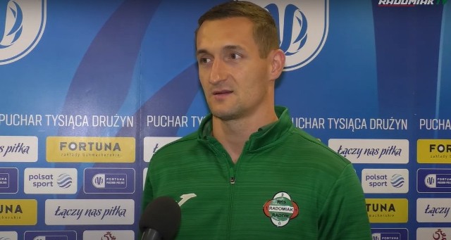 Damian Jakubik podsumował zwycięstwo z Zawiszą Bydgoszcz w Fortuna Pucharze Polski.