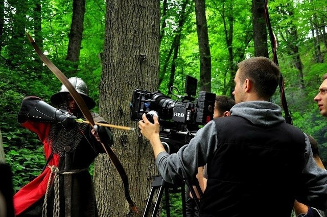 Zdjęcia z planu filmu LARP w 2012 roku