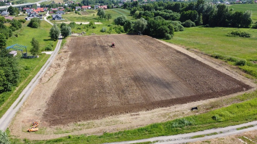 Teren został wyczyszczony i przygotowany do dalszych prac