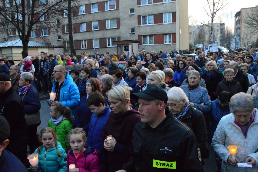 Myślenice. Frekwencyjny rekord na Drodze Krzyżowej ulicami miasta