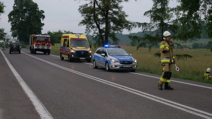 Wypadek w Pakoszówce, 16.06.2023 r.
