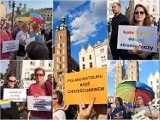 Kraków. Wierzący i niewierzący przeciw nienawiści - demonstracja poparcia dla środowisk LGBT, padły mocne hasła