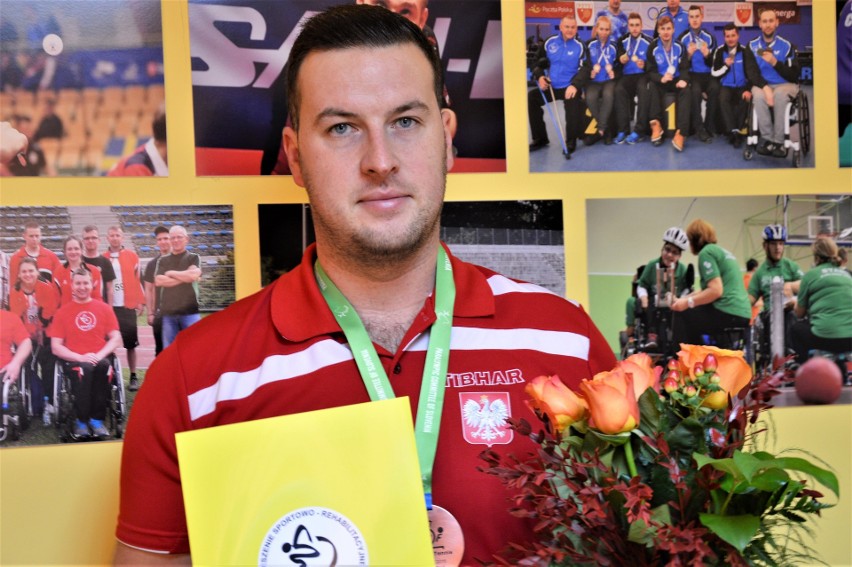 Marcin Skrzynecki (ZSR Start Zielona Góra) zdobył brązowy...