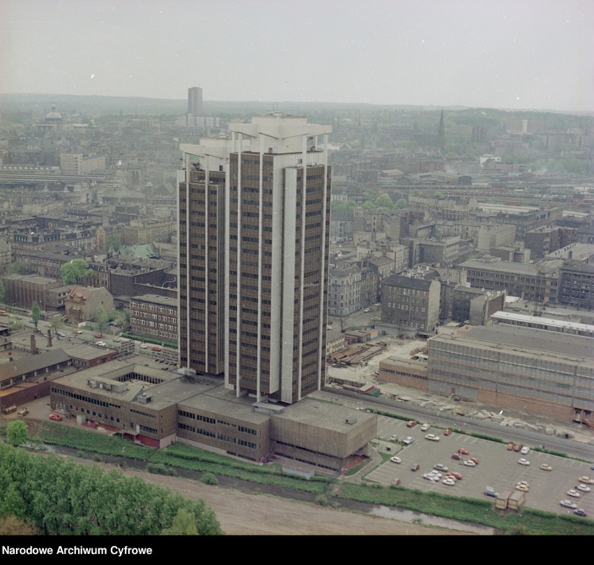 Katowice z lotu ptaka w 1989 roku! To niewiarygodne, jak...