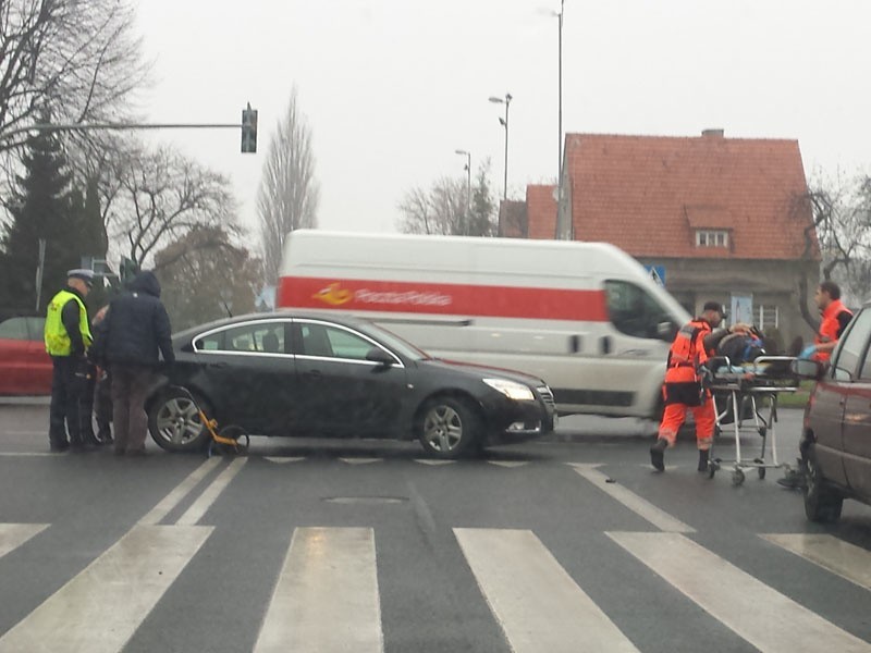 Potrącenie rowerzysty w Koszalinie