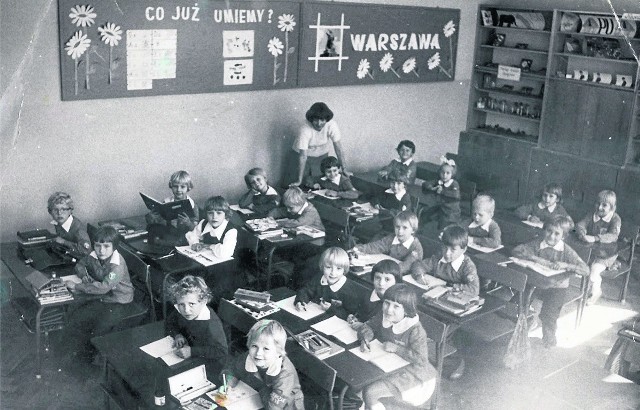 Jesień 1978 r. Klasa I SzkołyPodstawowej nr 103 przy ul.Zachodniej, do której chodziła Anita Głąb