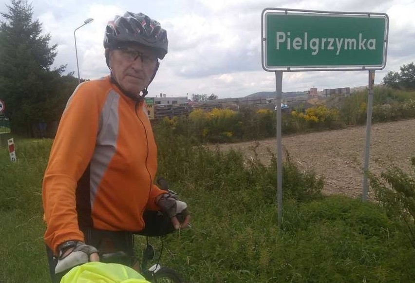 Emerytowany nauczyciel z Włoszczowy przejechał na rowerze 3800 kilometrów!
