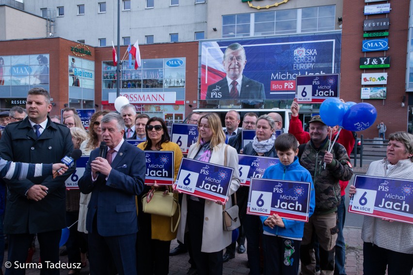 Wybory do europarlamentu 2019. Michał Jach ze Stargardu: "Będę się zajmować kwestiami bezpieczeństwa i obrony" [ZDJĘCIA, WIDEO]