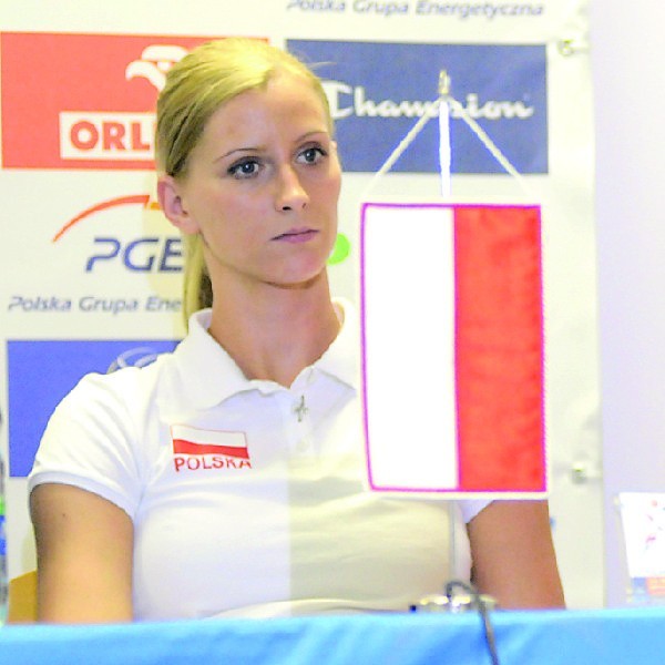 Anna Barańska obiecała, że polski zespół wstydu kibicom nie przyniesie.